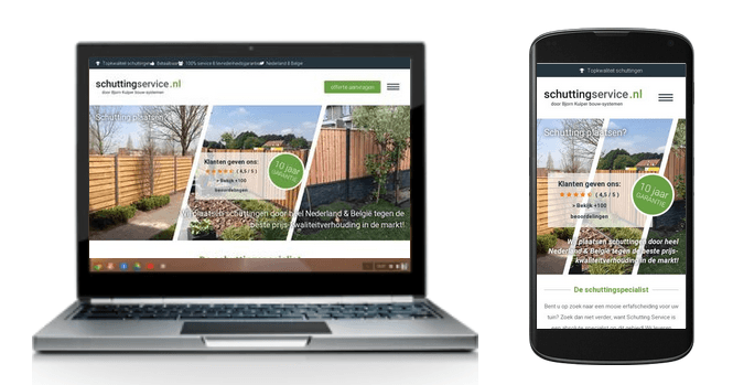 De nieuwe website staat live